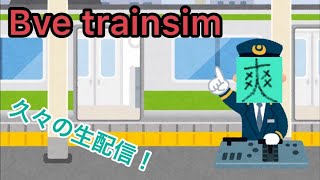 呑み帰りの酔っ払い配信！軽く一路線運転して雀荘へ。。。【Bve trainsim/雀魂】