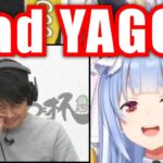 Pekora’s reaction to Sad YAGOO